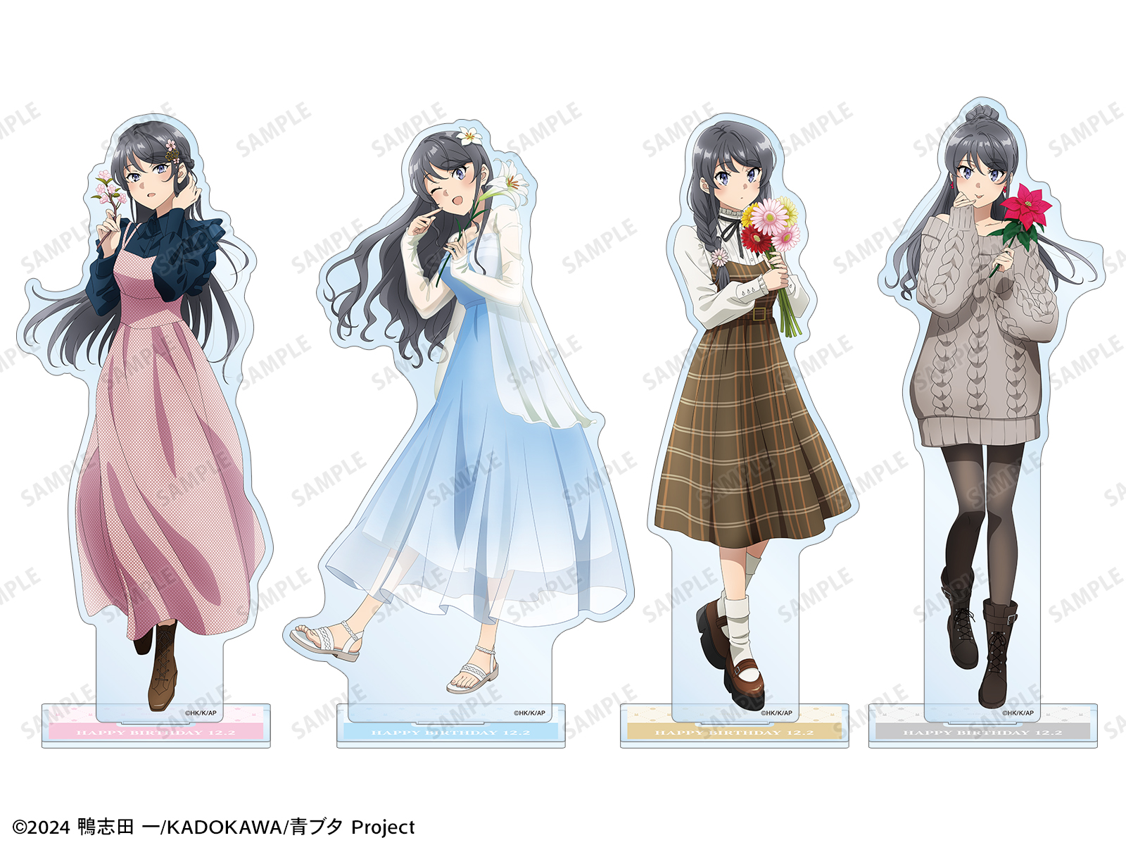 青ブタ　桜島麻衣　バースデーセット　新品未開封 キャラクターアニバーサリーシリーズ 青春ブタ野郎はバニー