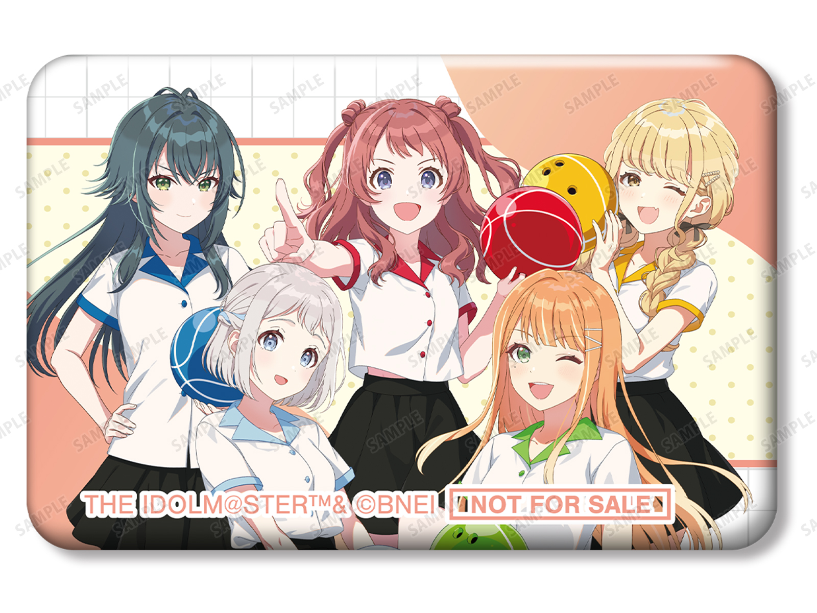 10個　未開封　学園アイドルマスター クリアチケット ラウンドワン 限定 学園アイドルマスター Hataya クリアチケット ラウンドワン