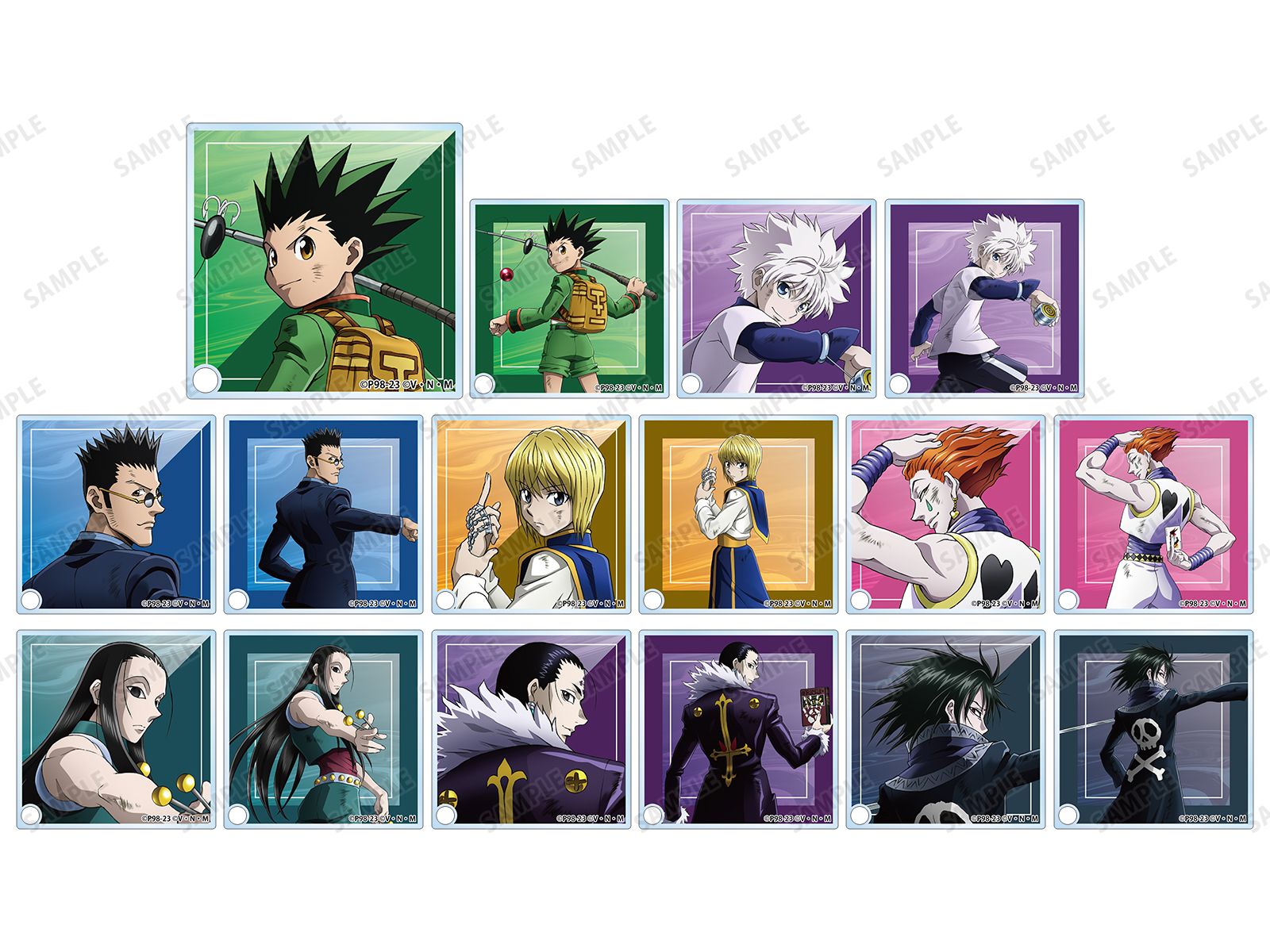 HUNTER×HUNTER』描き下ろし BIG缶バッジ 戦う背中ver.（イルミ