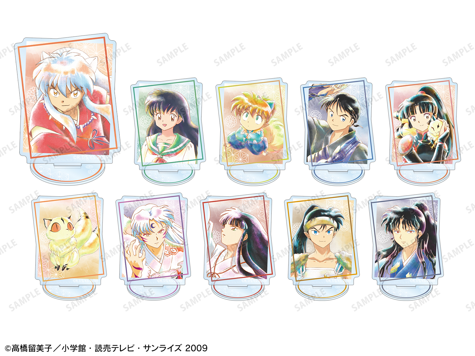 希少　犬夜叉　茶屋　アクリルバッジ　アクリルスタンド　梅雨　グラフアート　珊瑚 Amazon.co.jp: 犬夜叉 珊瑚 Ani Art aqua label BIGアクリル