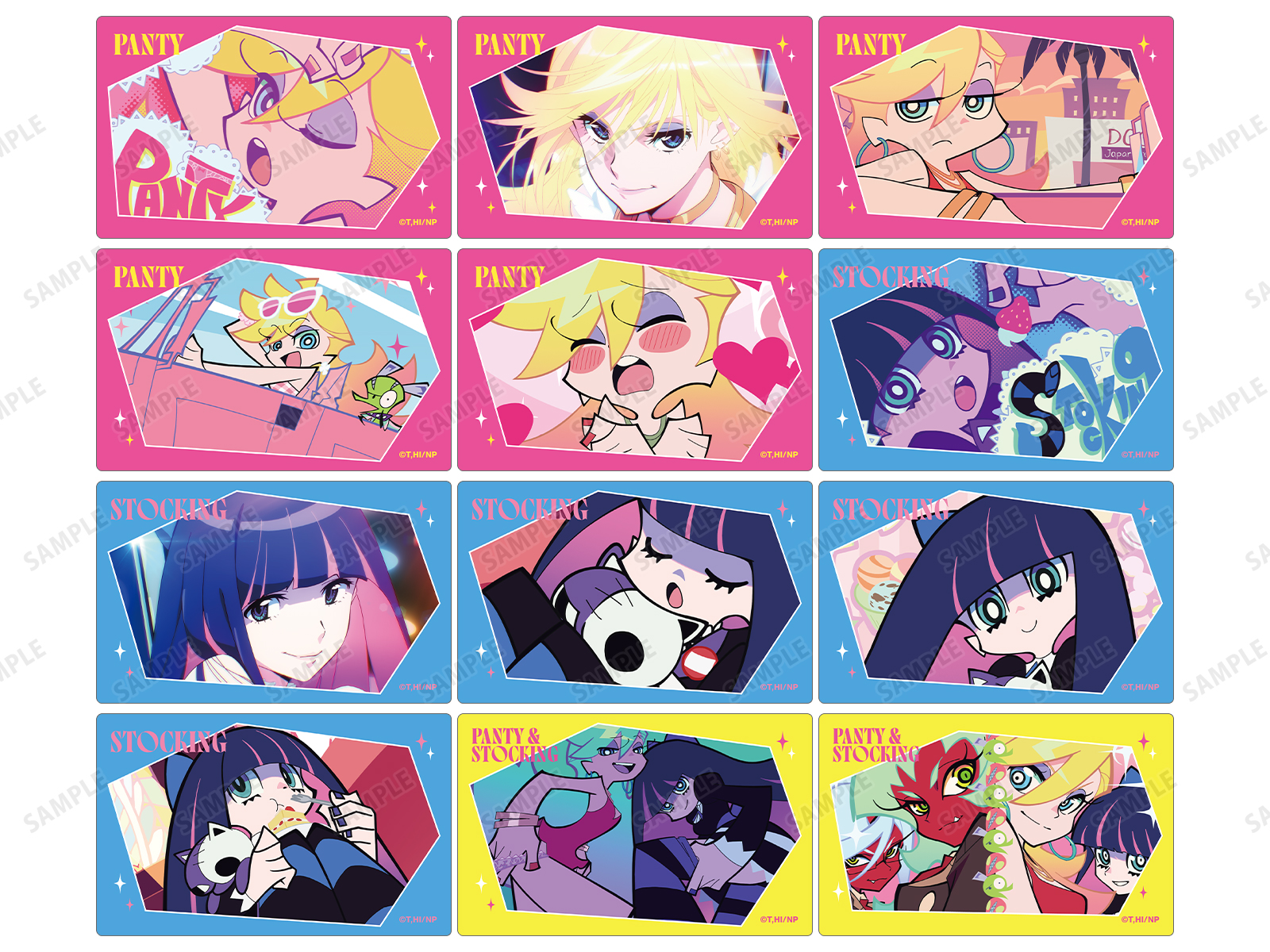 に*こ様 New PANTY & STOCKING パンスト ポストカード 特典 New PANTY ＆ STOCKING with GARTERBELT』 POP UP SHOP in TOWER
