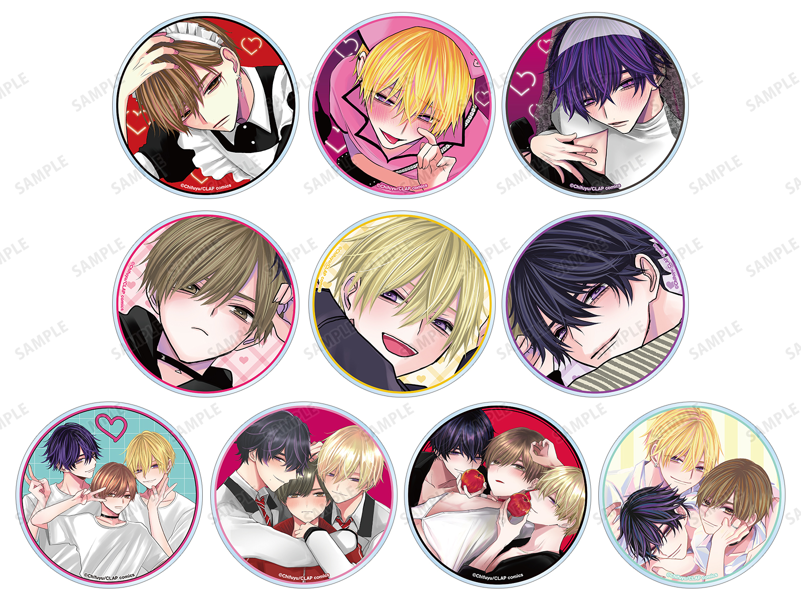 こんなの運命じゃないから勘違いしないで 銀河 缶バッジ アニメイトフェア グッズ-ブロマイド】こんなの運命じゃないから勘違いしないで ち