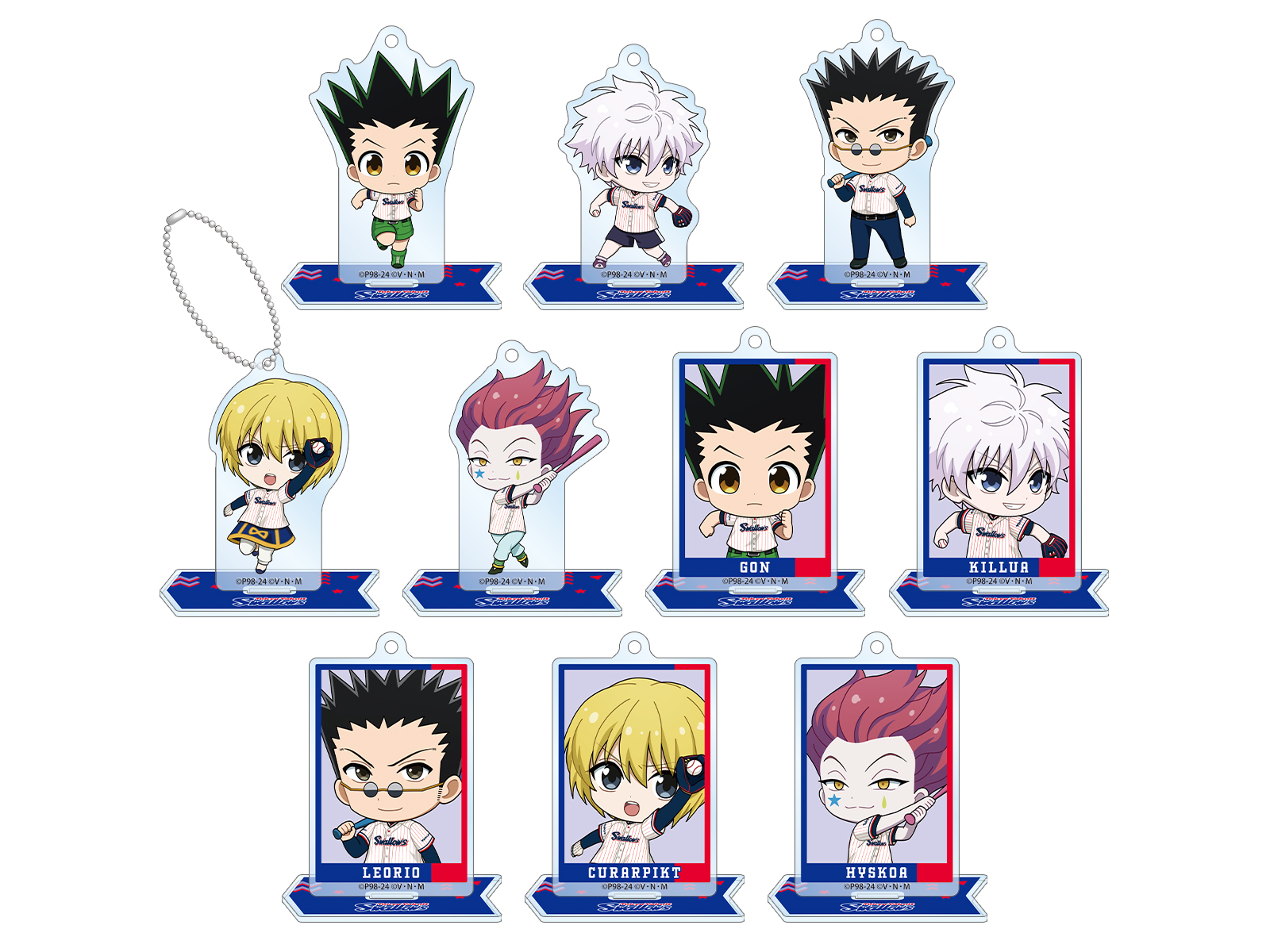 HUNTER×HUNTER BASEBALL｜SWALLOWS | AMNIBUS