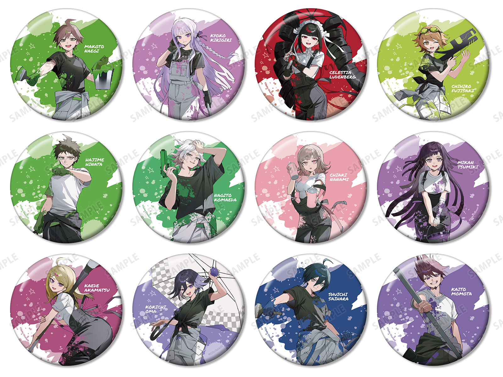 ダンガンロンパ ポスターセット(特典、購入品) ダンガンロンパ ポスターセット(特典、購入品)