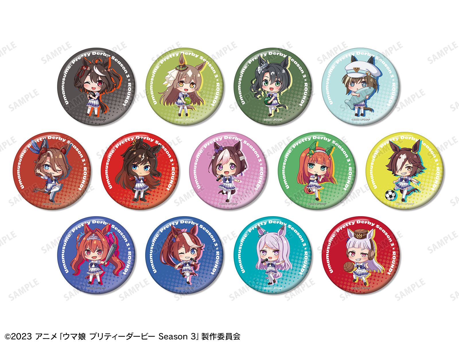 TVアニメ『ウマ娘 プリティーダービー Season 3』×ROUND1 コラボ