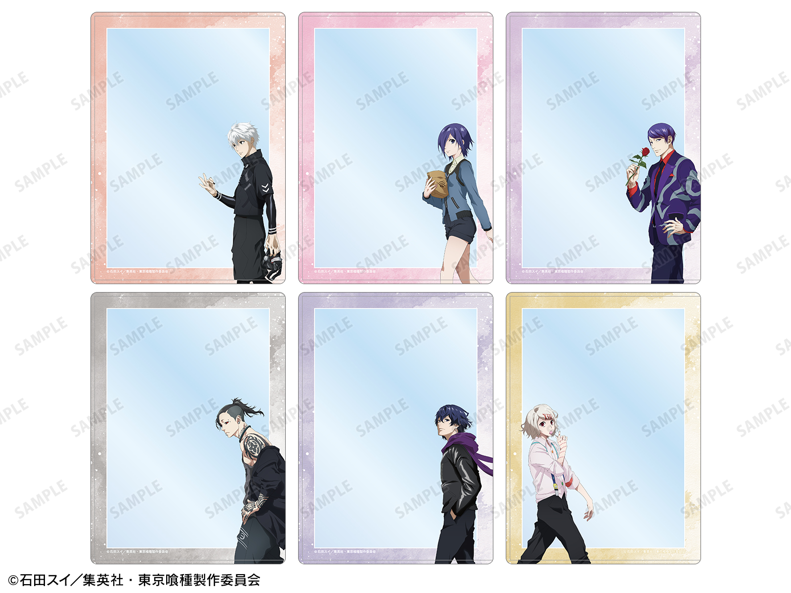 東京喰種　特典　ブロマイド 東京喰種トーキョーグール 写真立て&ブロマイドセット Memorable