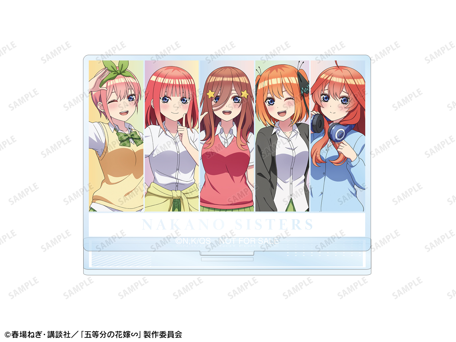 五等分の花嫁 二乃 ミニスタンディ マルイポップアップストア 映画「五等分の花嫁」ポップアップストア in 新宿マルイ 5月20日