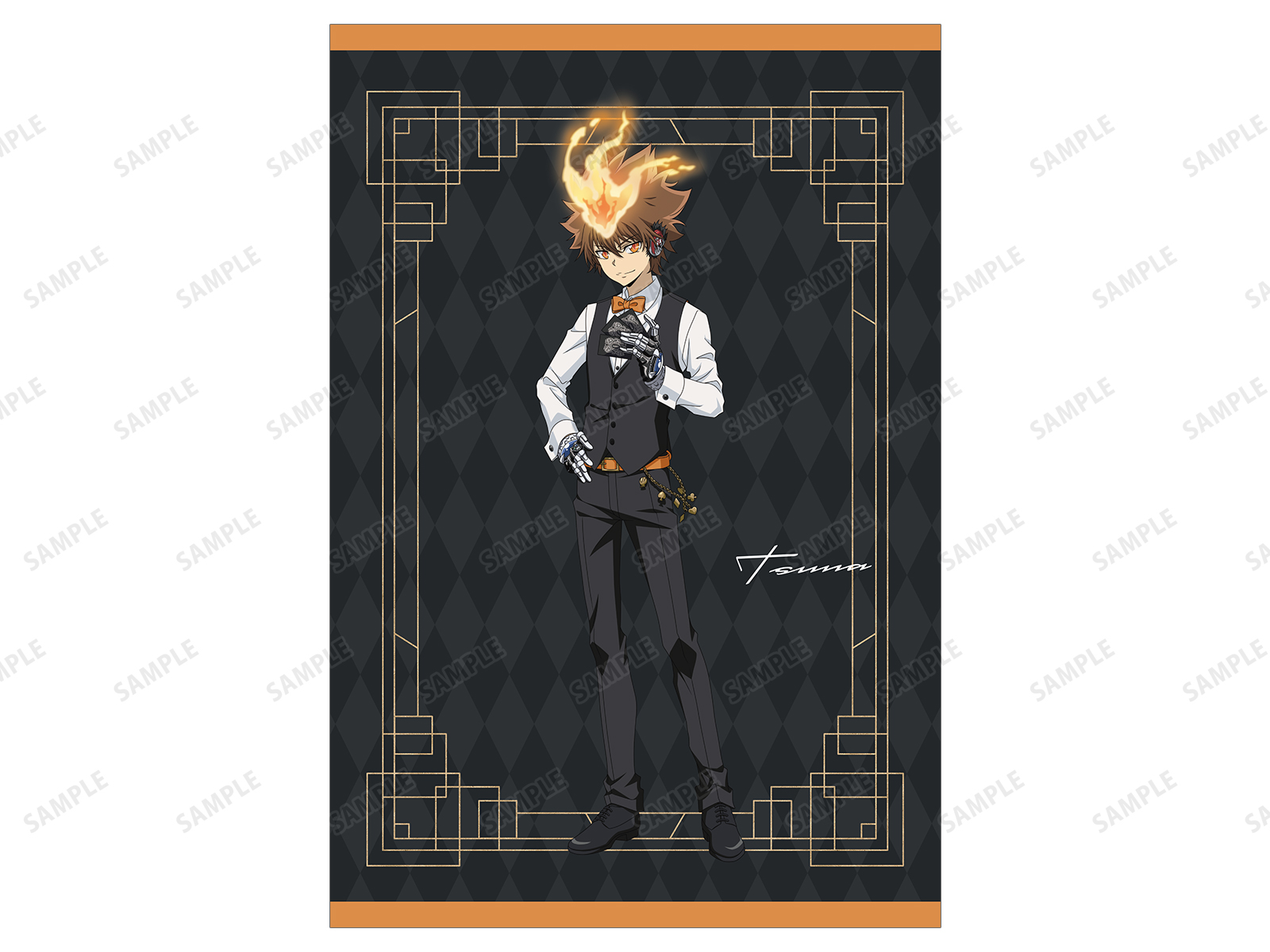 家庭教師ヒットマンREBORN! アニメイトカフェ 特典フォトカード　綱吉　① Amazon.co.jp: 家庭教師ヒットマンREBORN アニメイトカフェ 特典
