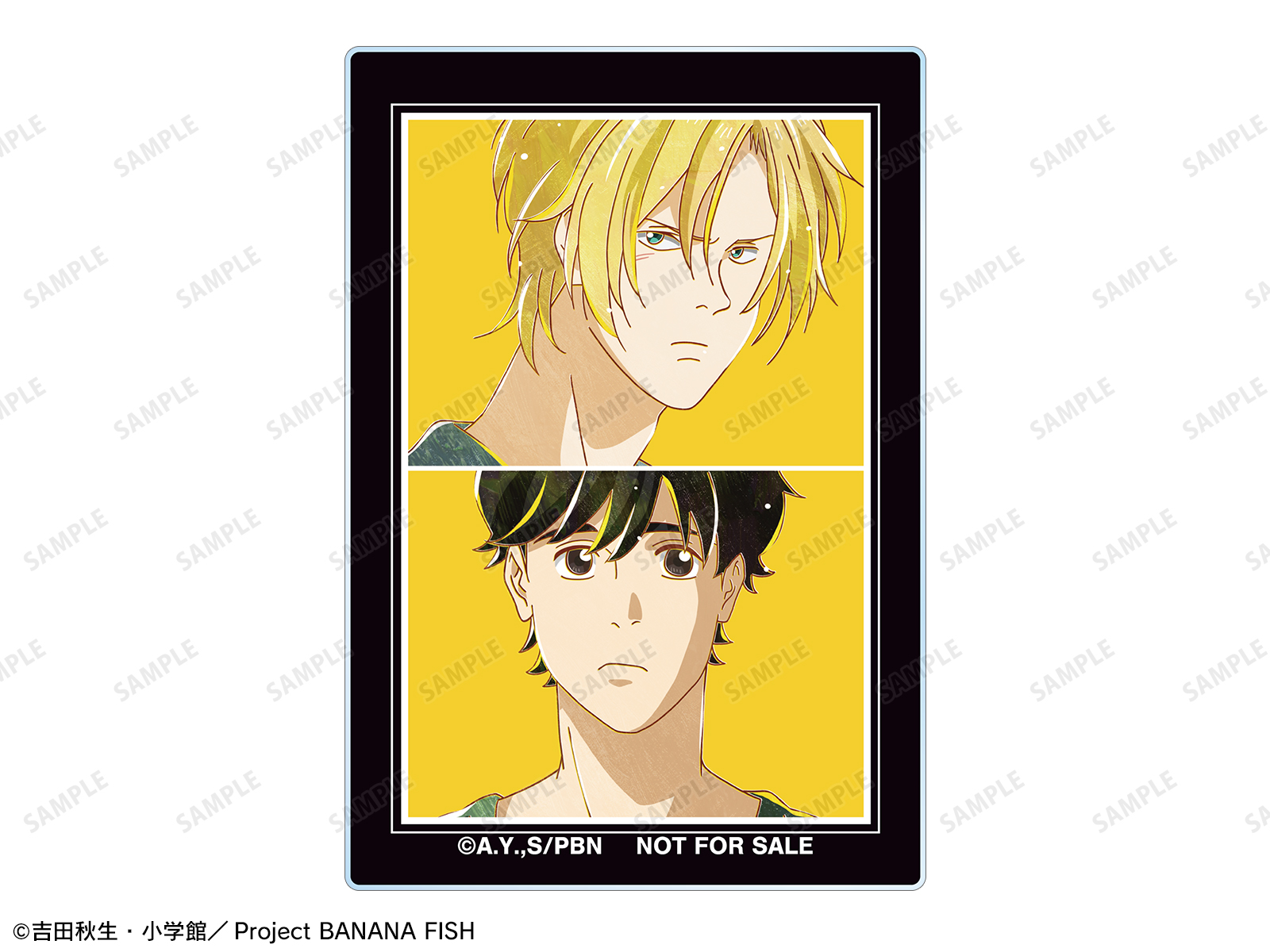 バナナフィッシュ banana fish アッシュ　英二 ミストグラフ 受注生産】｢BANANA FISH｣放送記念原画展覧会 ミストグラフ