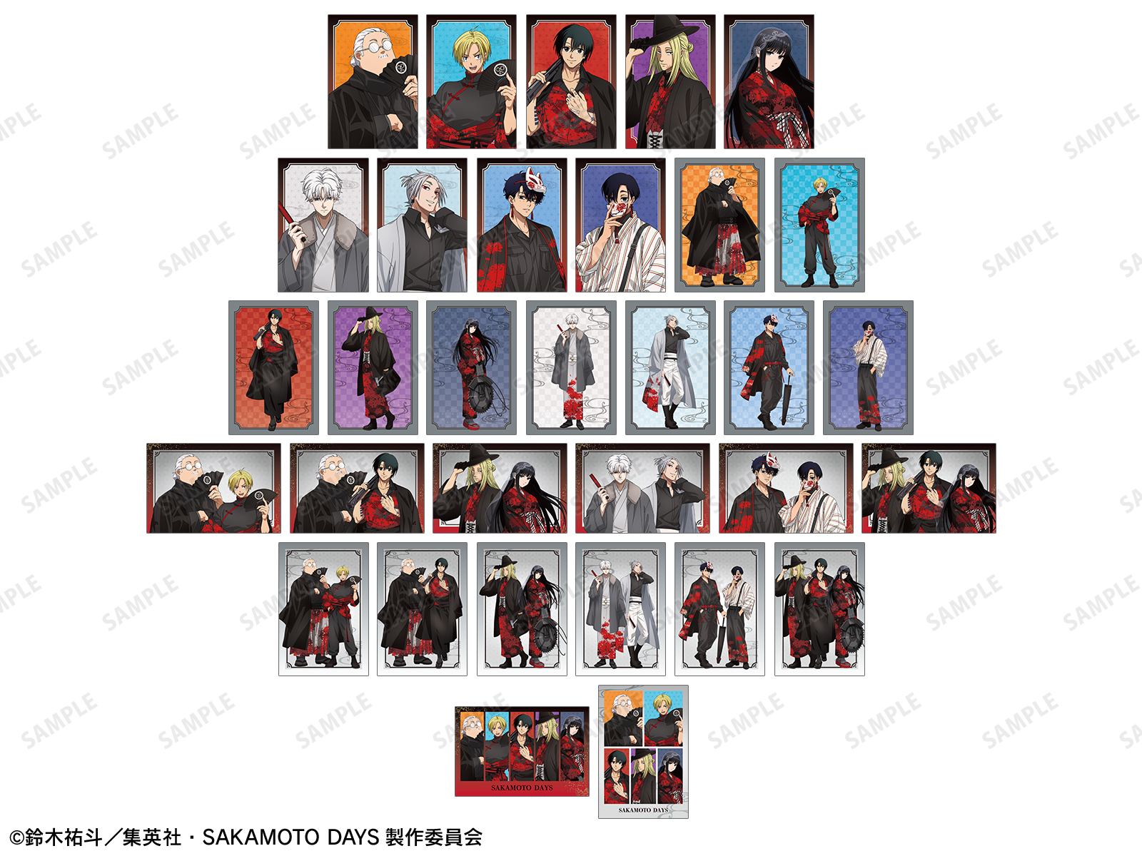 SAKAMOTO DAYS ミニキャンバスボードコレクション 全10種 未開封品 TVアニメ『SAKAMOTO DAYS』POP UP SHOP in マルイ | AMNIBUS