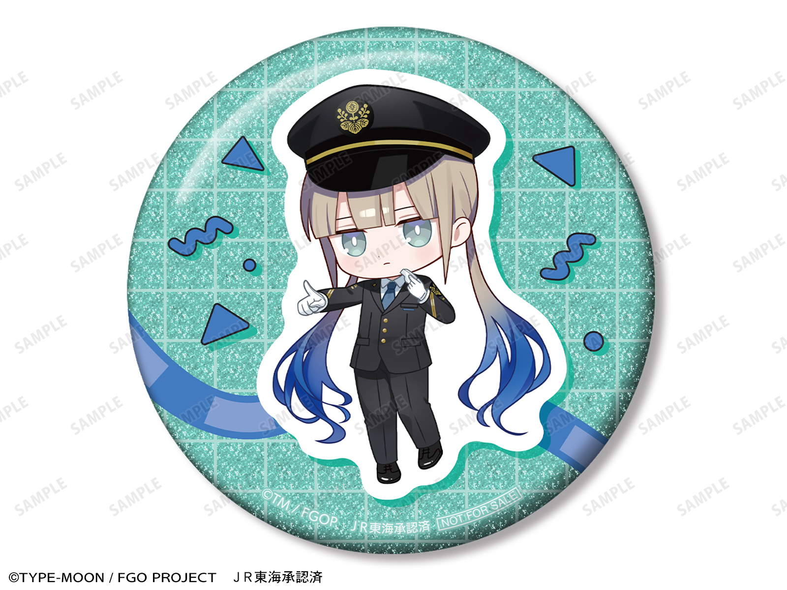 FGO 推し旅　JR東海　　グリッター缶バッジ　太公望 fate FGO 推し旅 JR東海 グリッター缶バッジ イシュタル - メルカリ