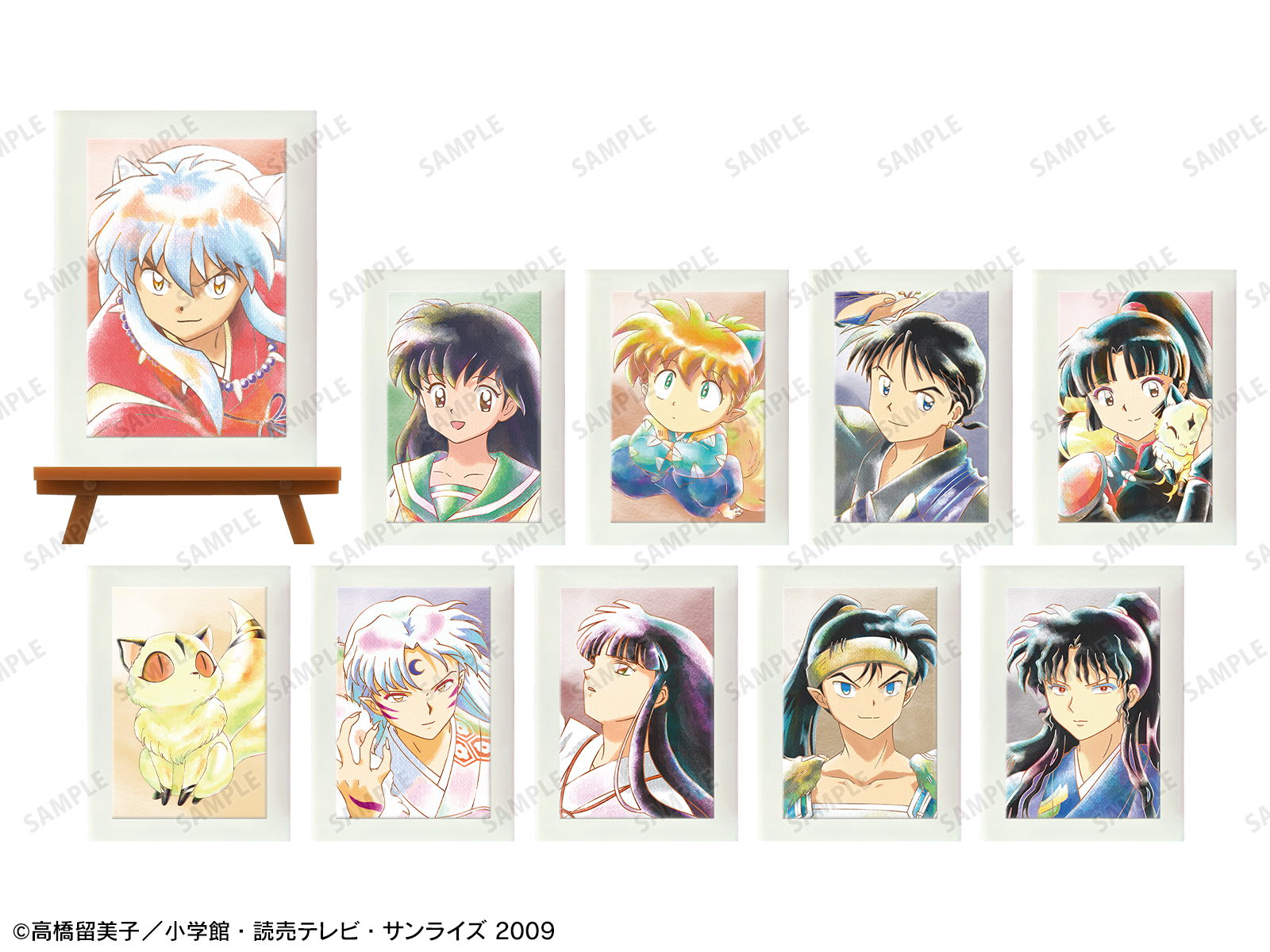 犬夜叉 Ani-Art アクスタ 全種セット 犬夜叉』のトレーディング Ani-Art アクリルスタンド、Ani-Art 1