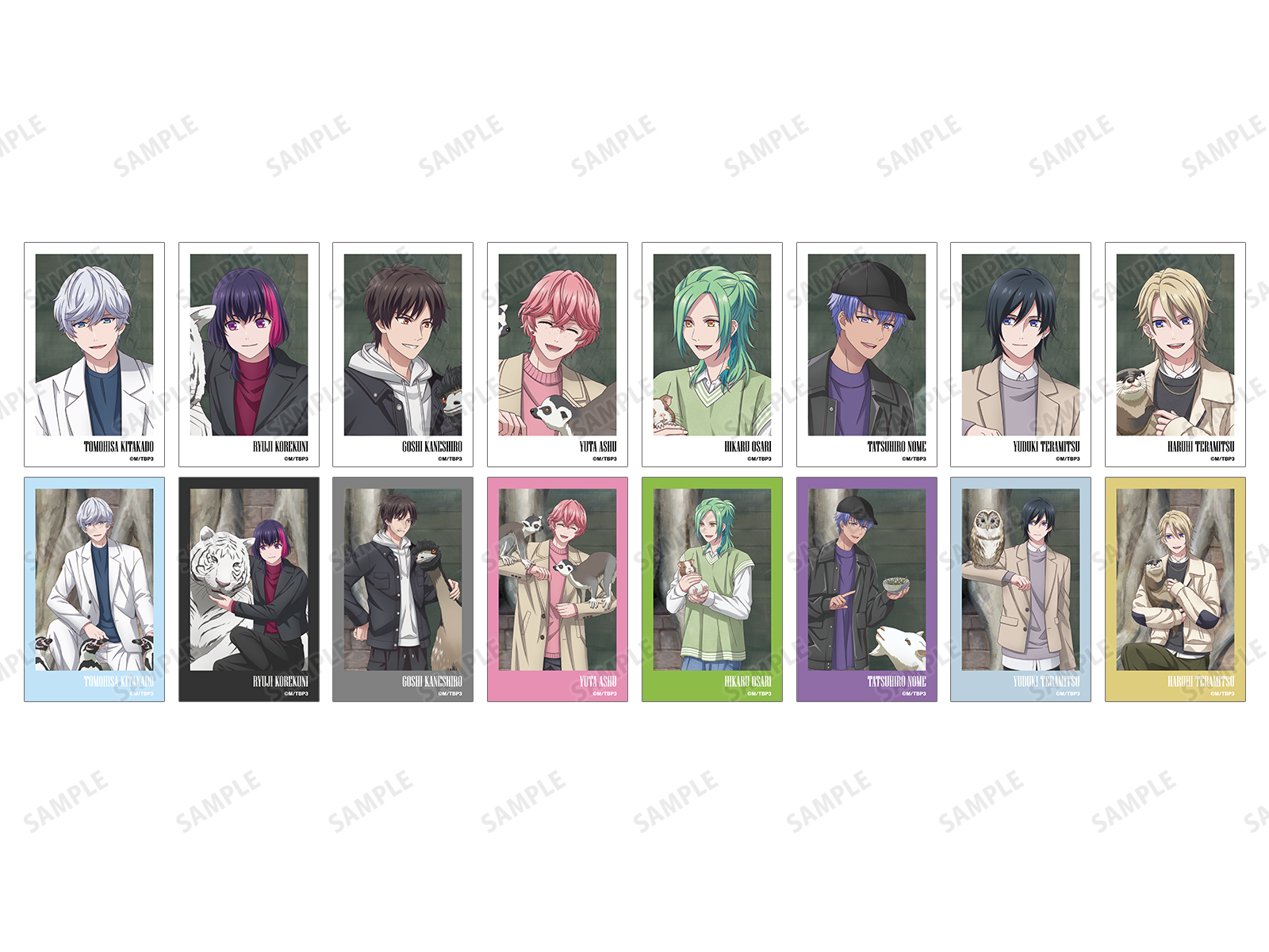 Bプロ 北門倫毘沙 特典 ブロマイド 箔押し 北門倫毘沙 B-PROJECT特典ブロマイド