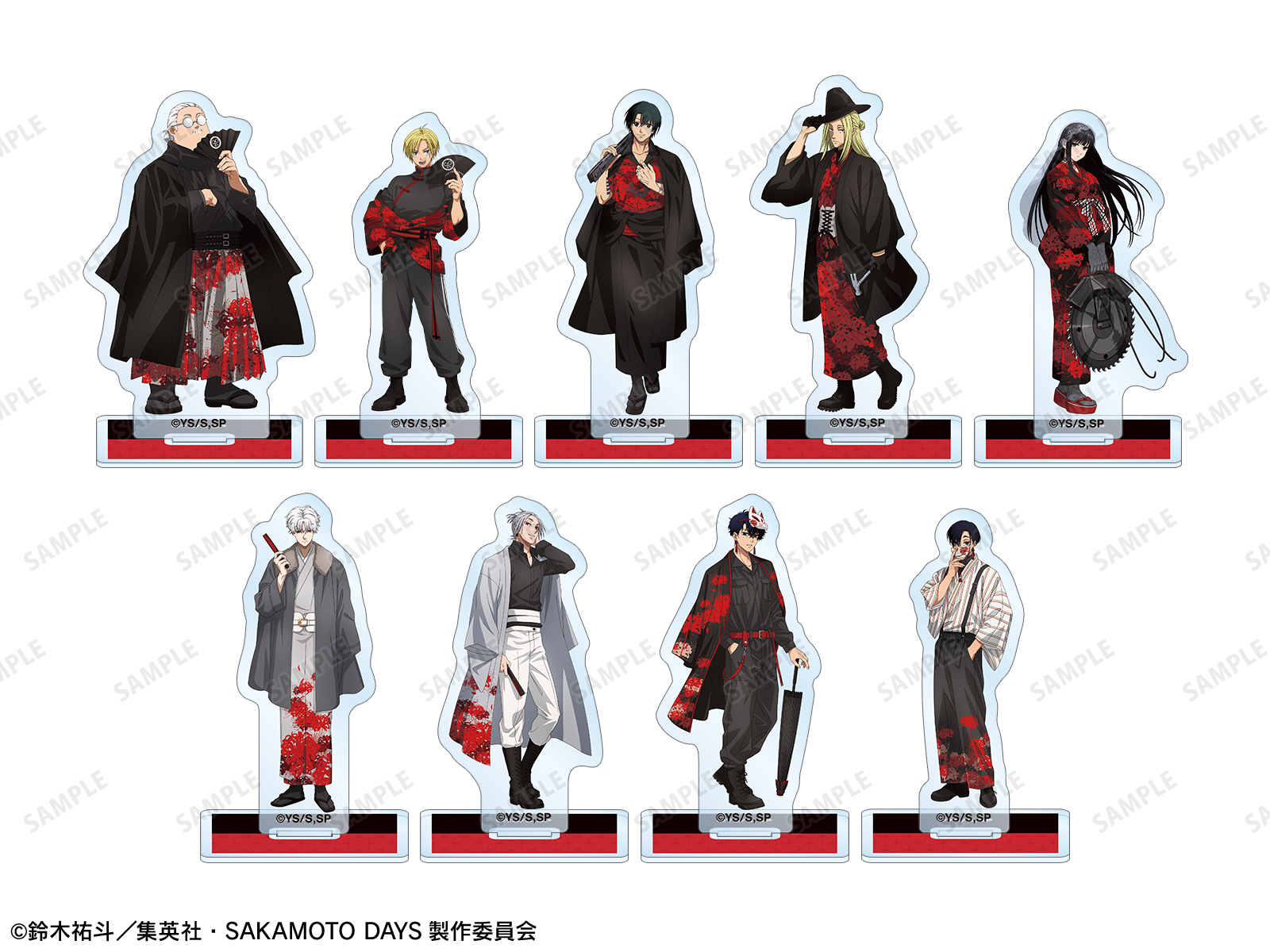 SAKAMOTO DAYS ミニキャンバスボードコレクション 全10種 未開封品 グッズ-カードコレクション】TVアニメ「SAKAMOTO DAYS」 描き