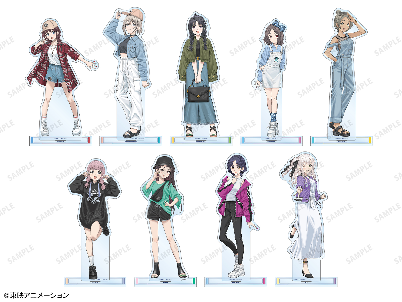 ガールズバンドクライ カラオケの鉄人 缶バッジ 私服ver 全18種