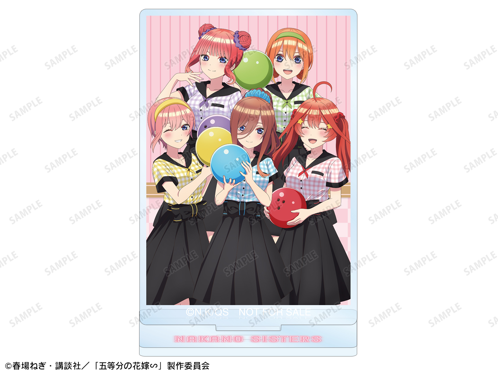 五等分の花嫁 ラウンドワン アクリルスタンド クリアファイル TVスペシャルアニメ「五等分の花嫁∽」 × ROUND1 | AMNIBUS