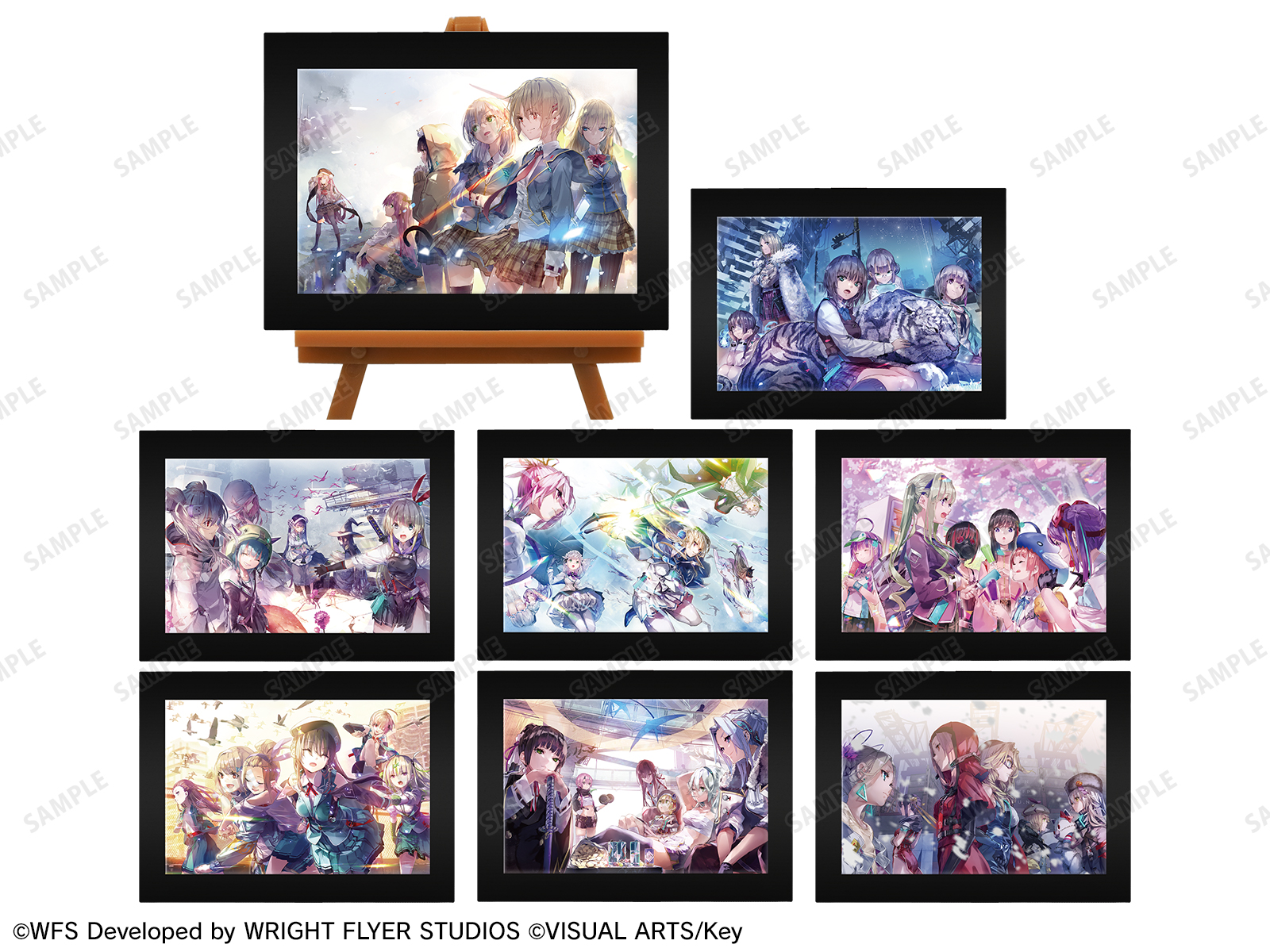 雑貨　集合 キャンバスボード 「ヘブンバーンズレッド POP UP SHOP in マルイ」 エポスカード会員様限定お買上げ抽選会 A賞 ヘブンバーンズレッド POP UP SHOP in マルイ | AMNIBUS