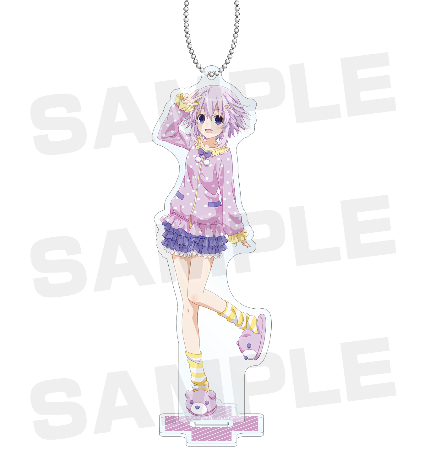 超次元ゲイムネプテューヌ あみあみ連動特典 アクリルスタンド 時計 あみあみ限定特典】BD OVA「超次元ゲイム ネプテューヌ ～陽